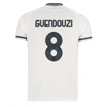 Billige Fotballdrakt Lazio Matteo Guendouzi #8 Replika Bortedrakt 2025-26 Kortermet